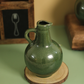 Green Vintage Milk Jug