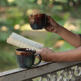 Round Olive Mug In Hand 