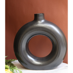 Ceramic large donut vase 