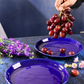 Royal Blue Snack Plate