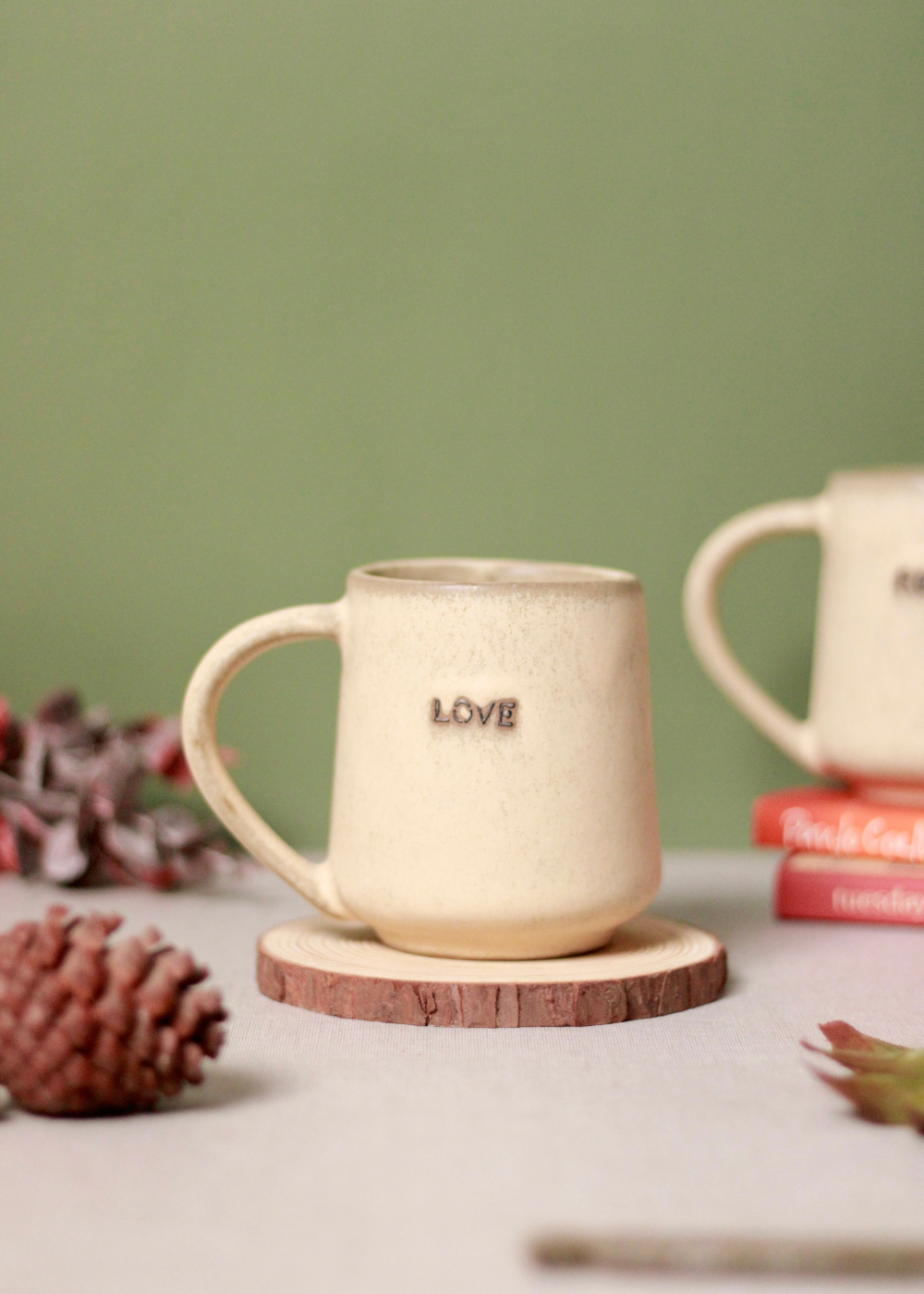 LOVE ceramic mug