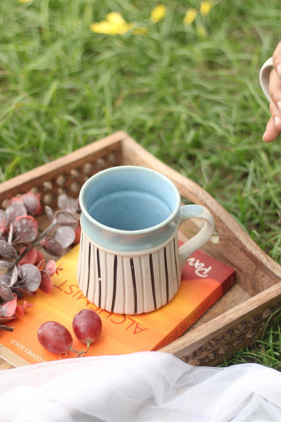 Sky Blue Matte Coffee Mug
