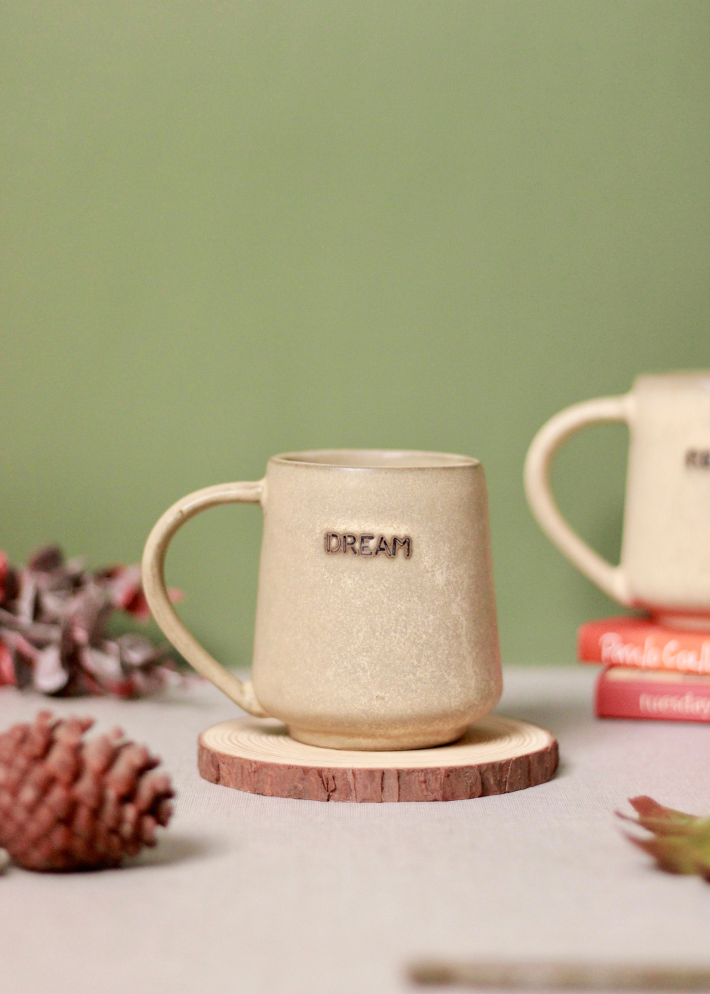 Ceramic dream coffee mug
