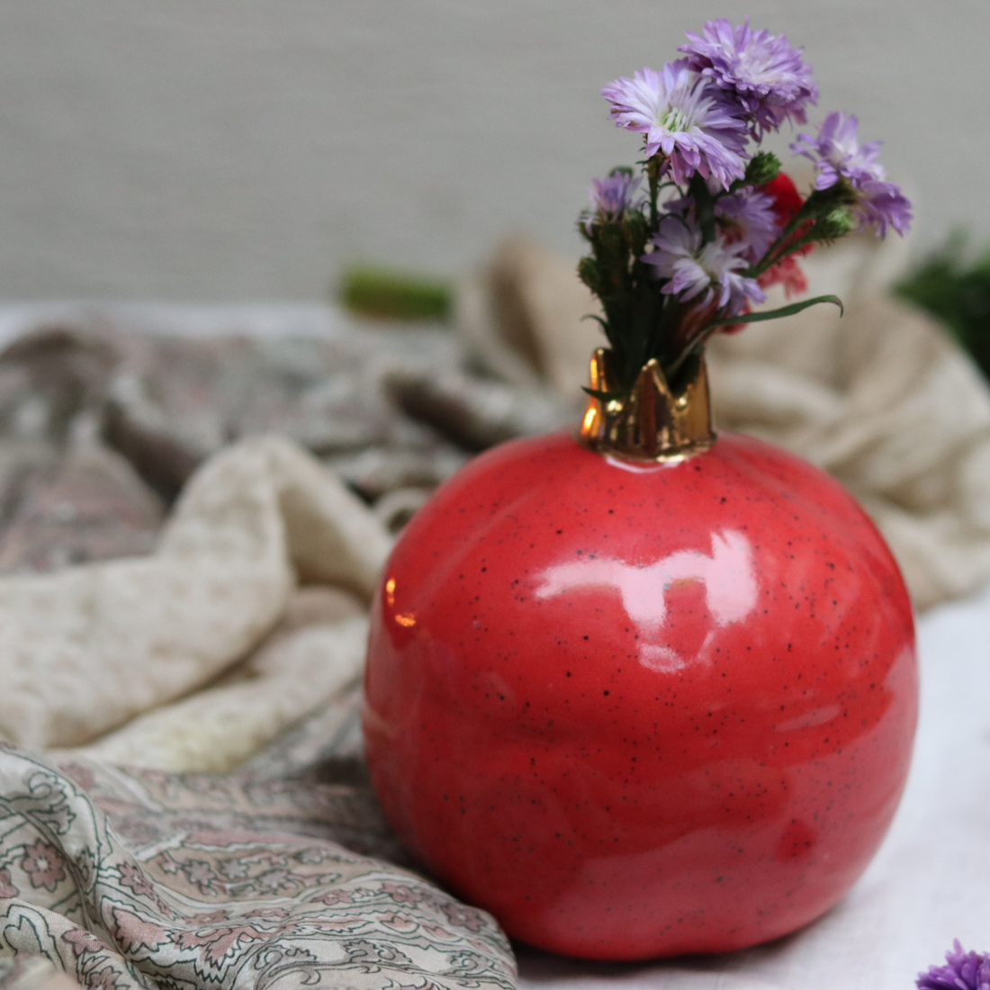 Anar Vase - Red