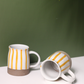 Yellow Striped Mug