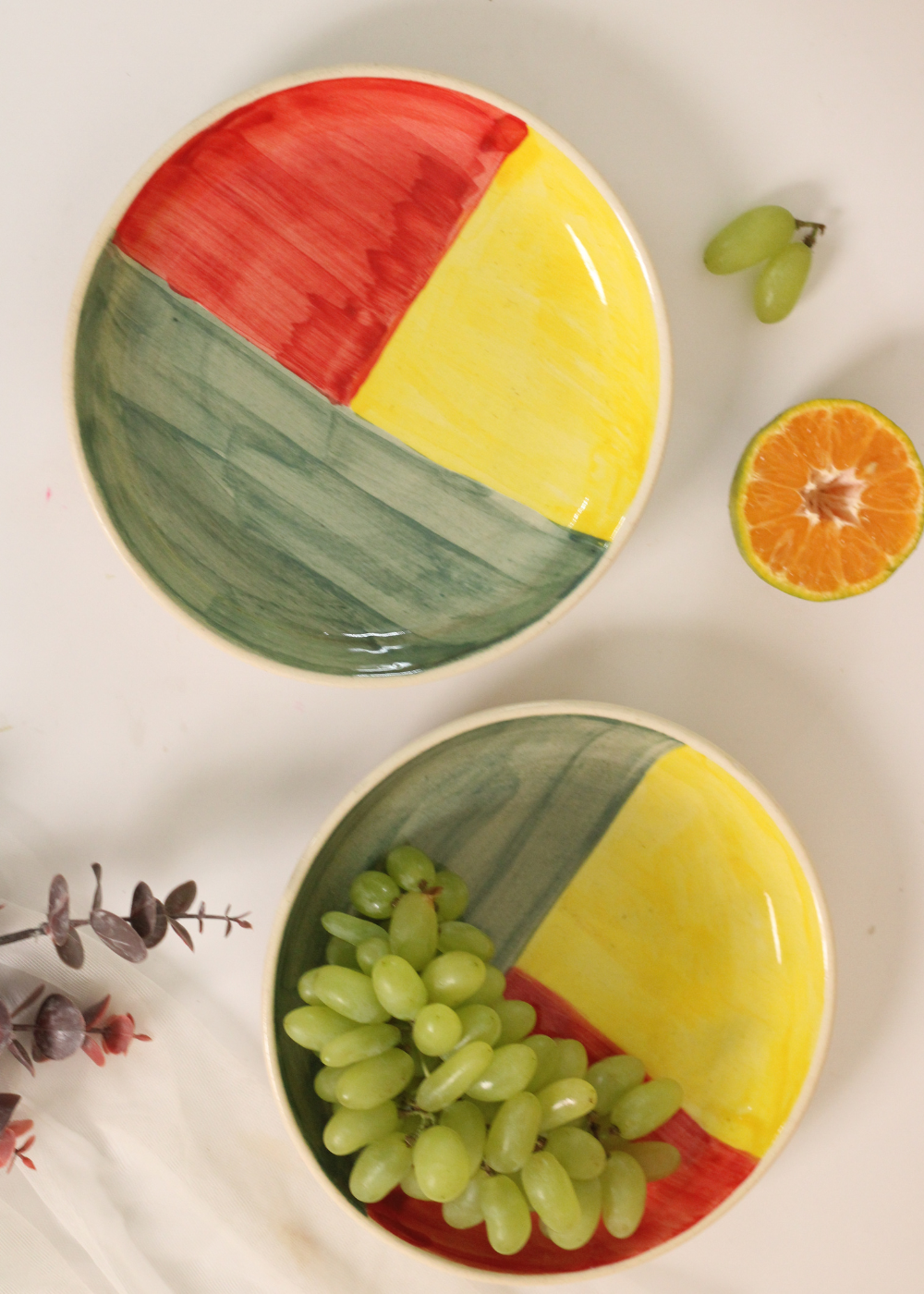 Shades of Autumn Platter With Fruits