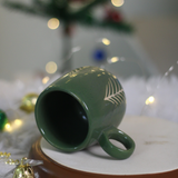 Handmade ceramic coffee mug 