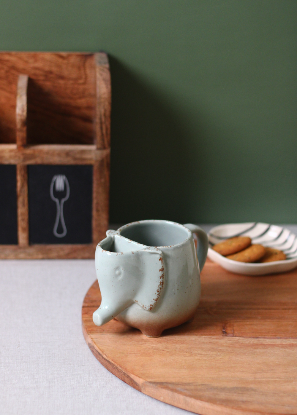 Ele mug handmade ceramic 