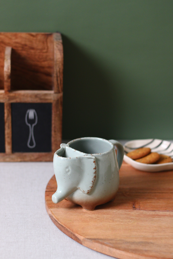 Ele mug handmade ceramic 