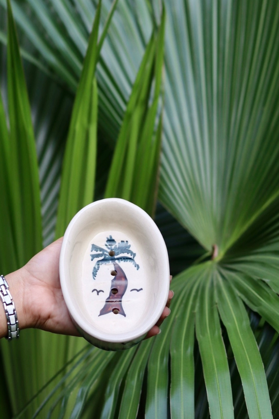 Soap dish ceramic 