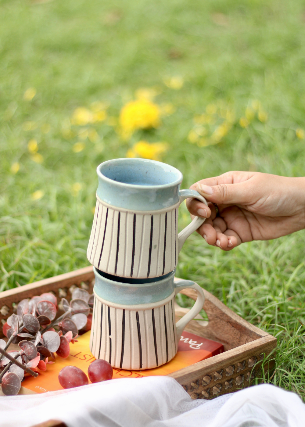 Sky Blue Matte Coffee Mug