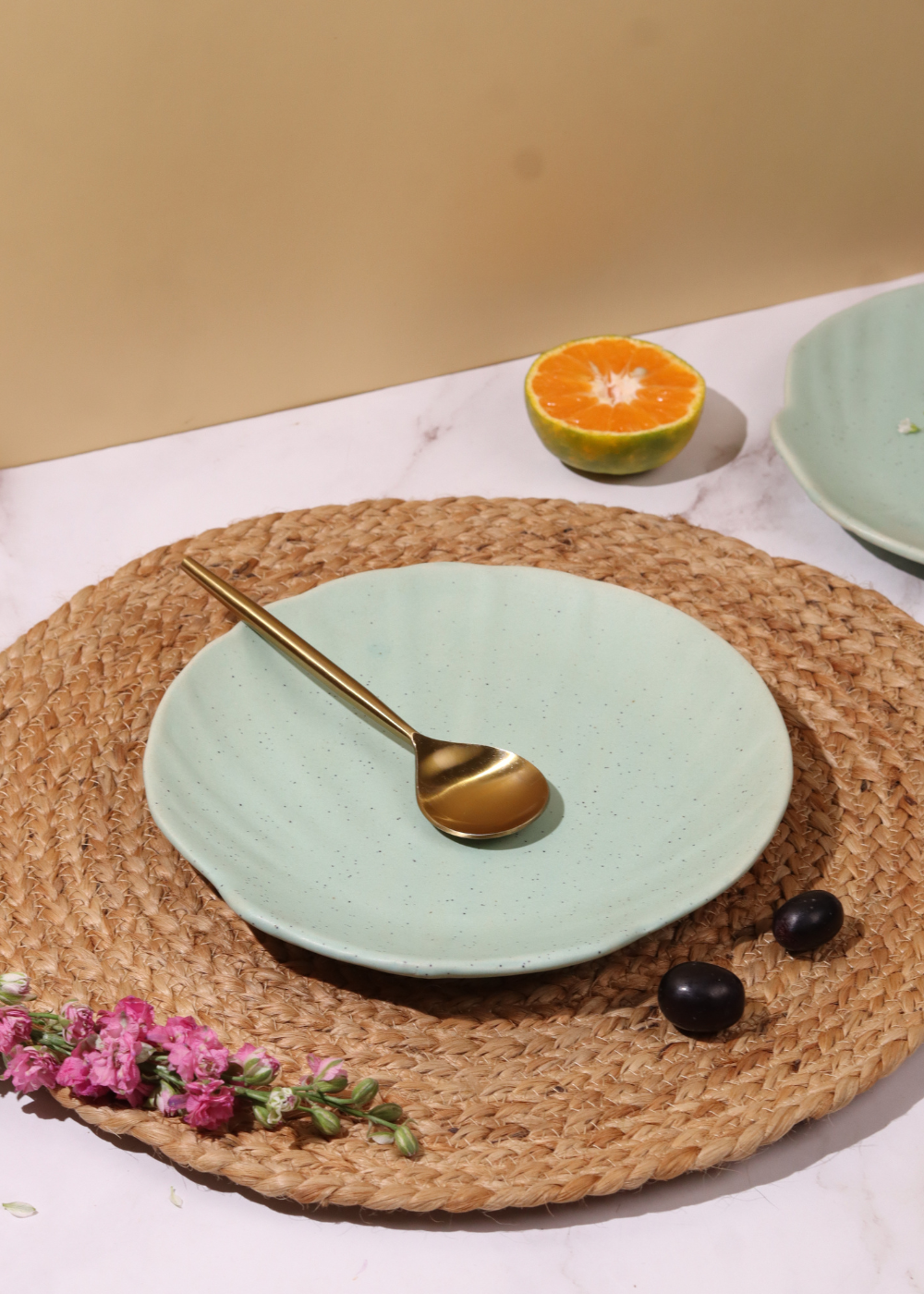 Sea Green Shell Platter