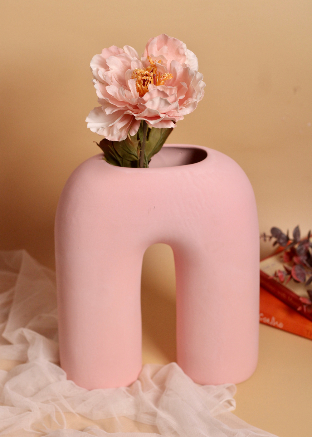 Pink Leg Vase