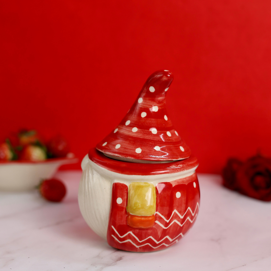 The cutest Santa Jar
