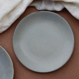 Earthy quarter plate handmade ceramic