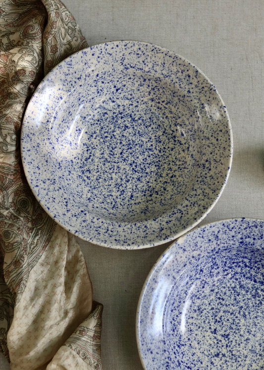 Speckled Pasta Plate