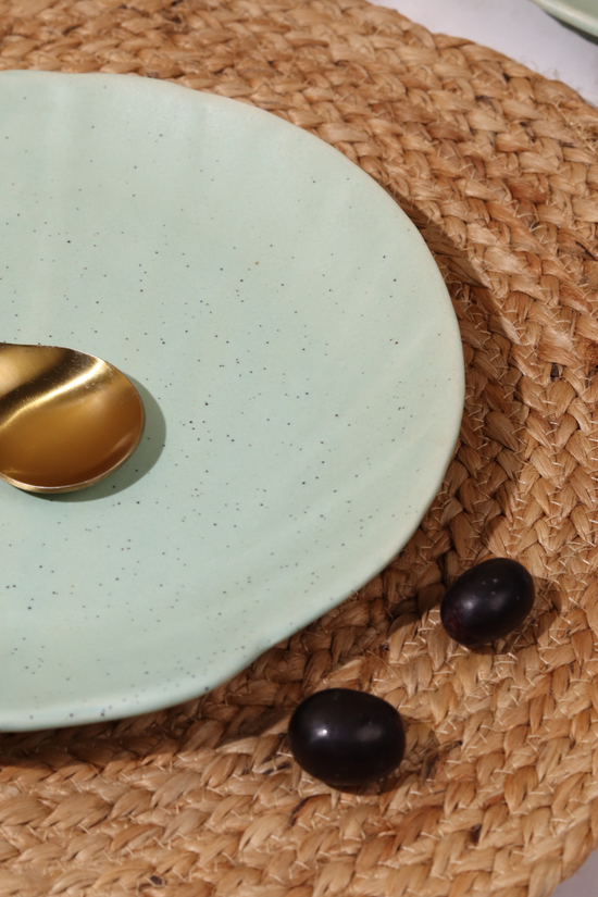 Handmade ceramic platter 