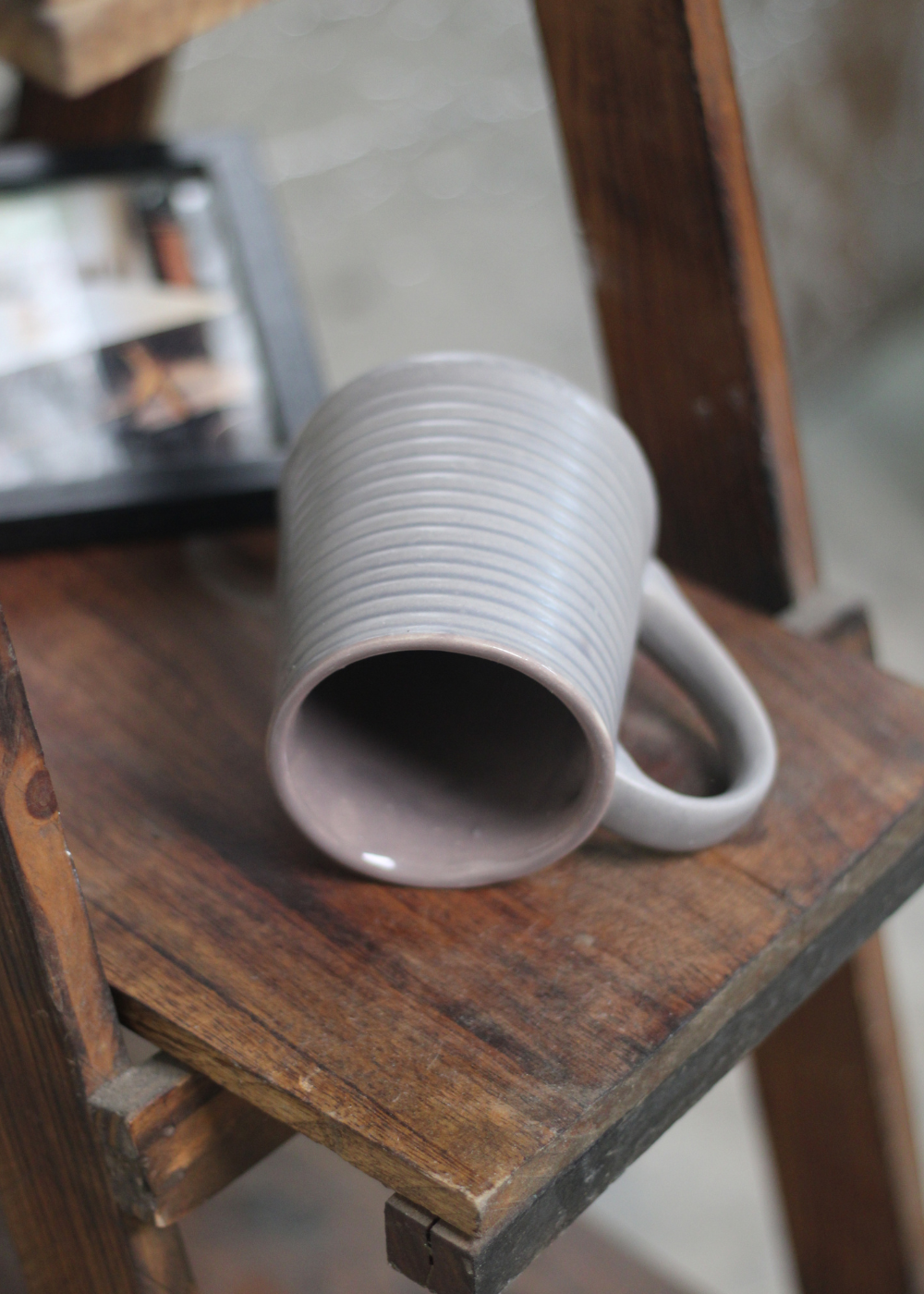 Handmade Ceramic Coffee Mug - Tall