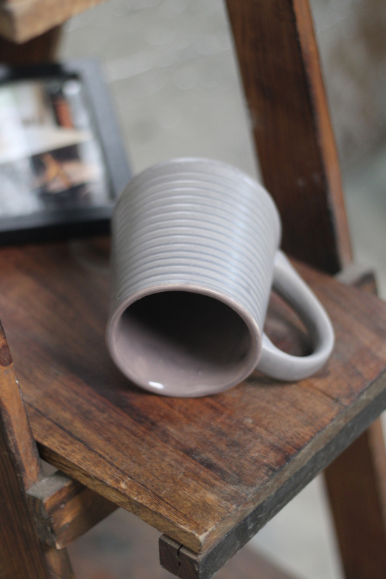 Handmade Ceramic Coffee Mug - Tall