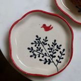 Birdie dessert plate