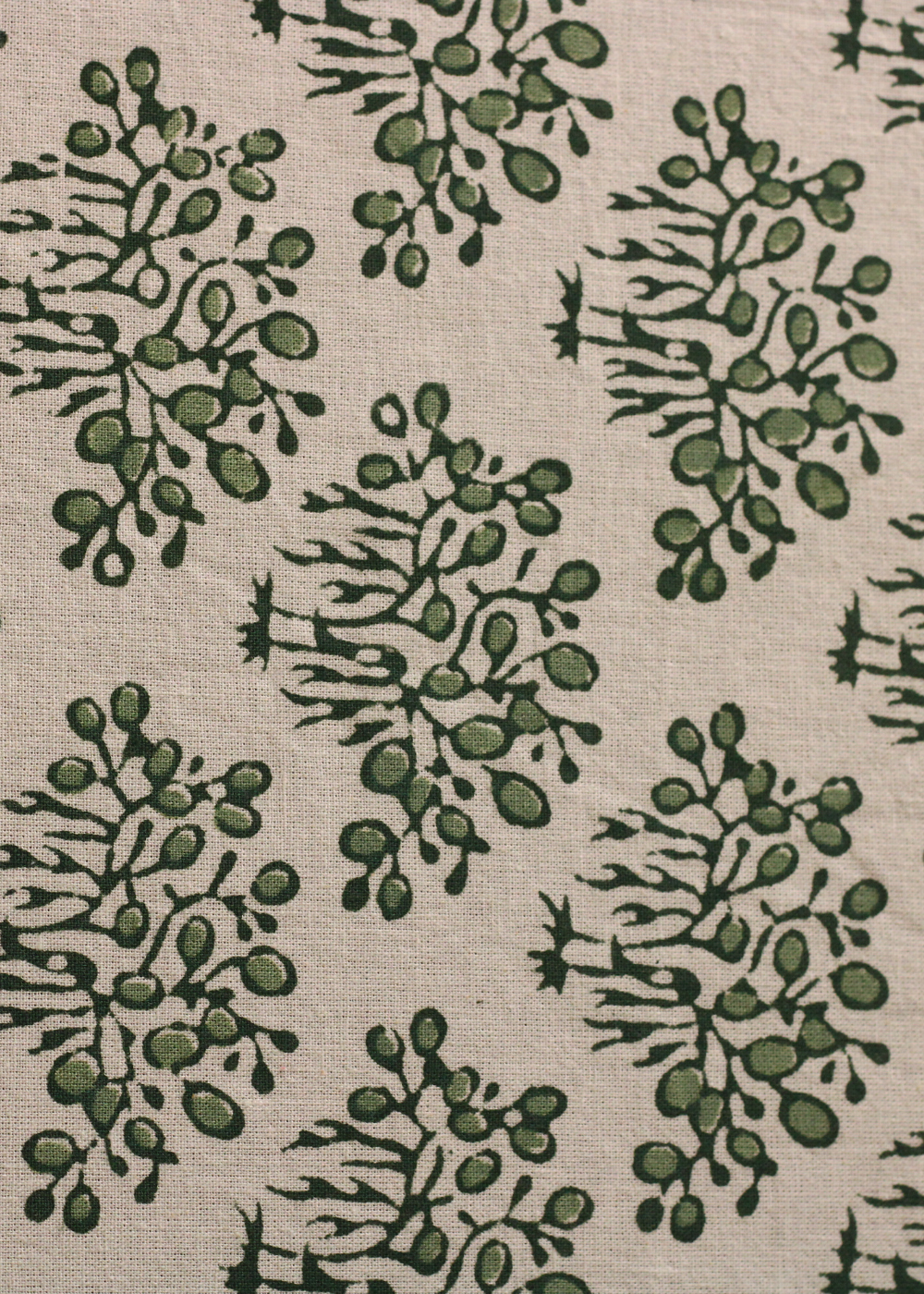Close up shot of table cloth