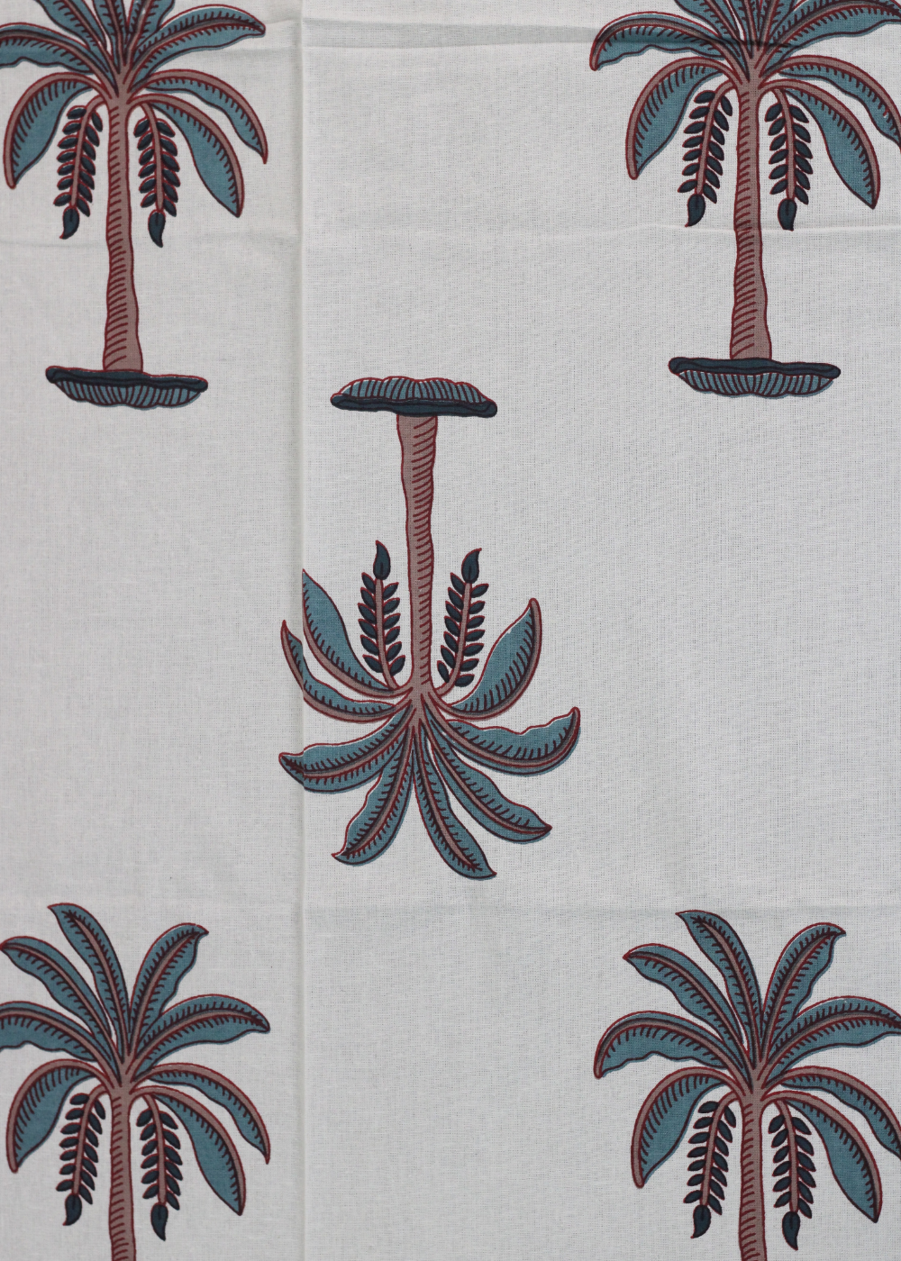 Pink Palm Tree Table Cloth
