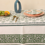 Table cloth green color