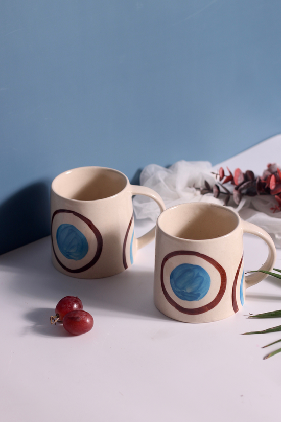Two rings coffee mug