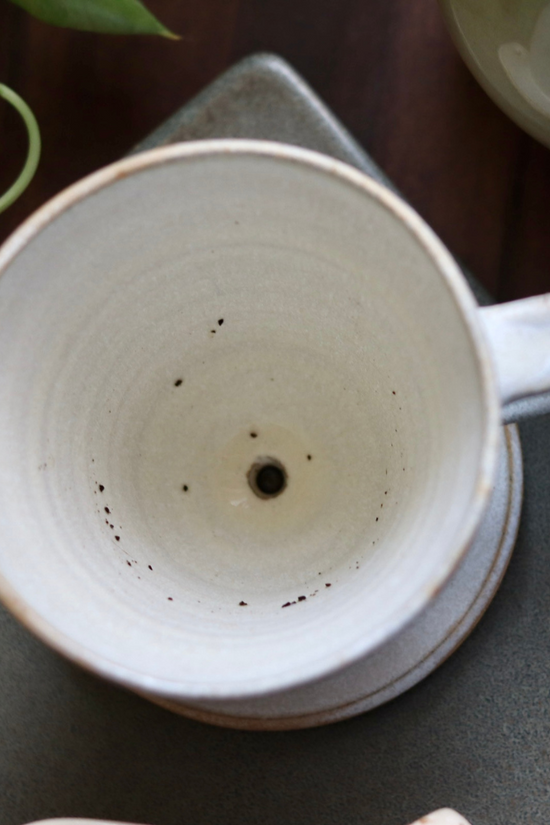 Kitchenware coffee filter handmade ceramic 