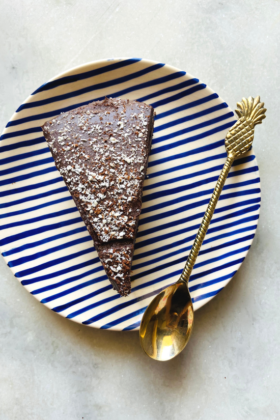 Pineapple brass spoon