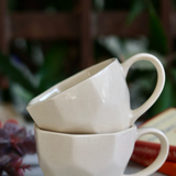 Ceramic coffee mugs white 