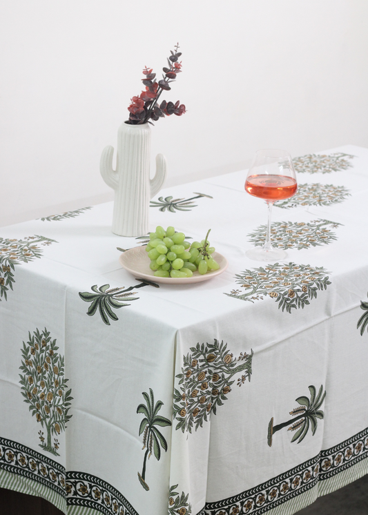 Anar & Palm Tree Table Cloth
