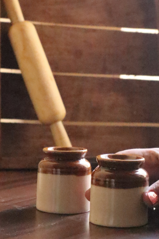 Old School Salt & Pepper Shakers