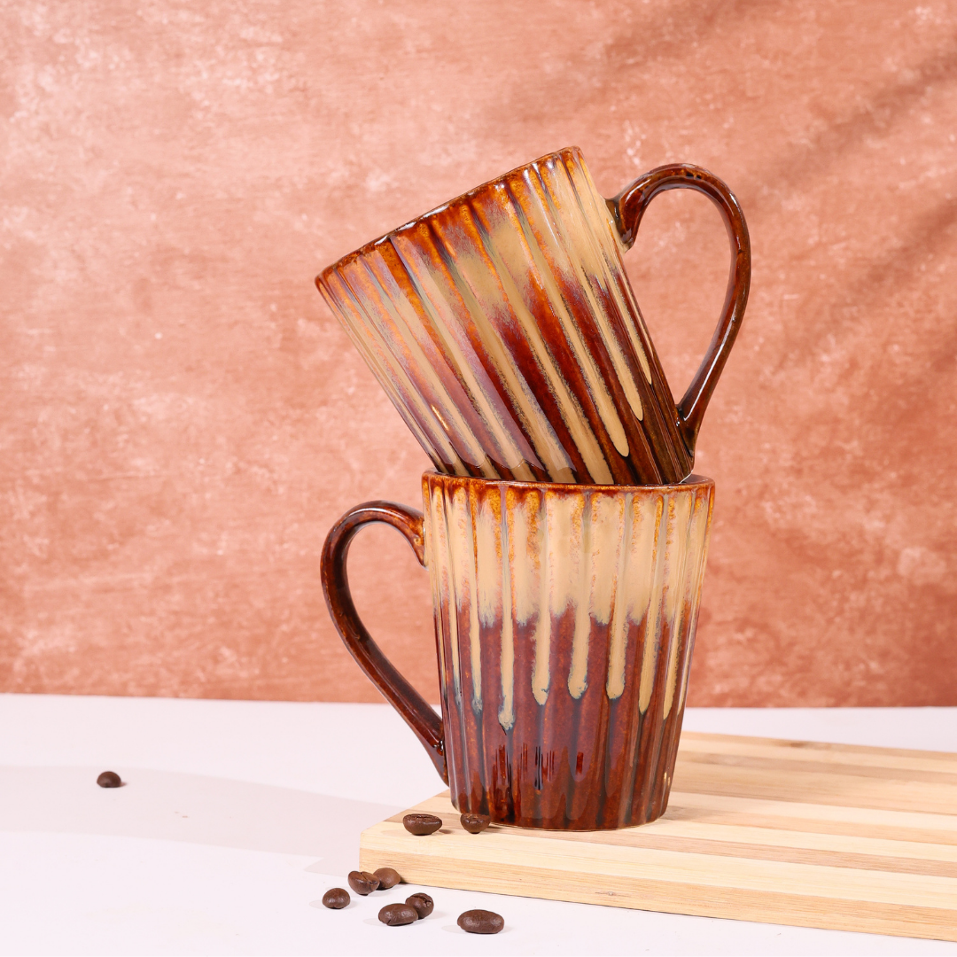 Shaded Brown Coffee Mug