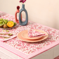 Shades of Pink Block Print Table Napkin