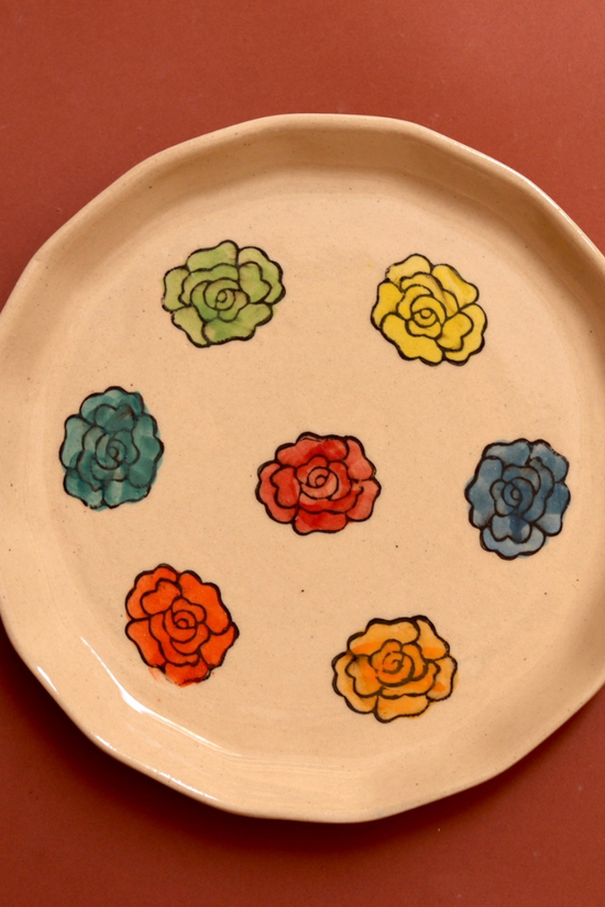 Roses Plate