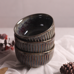 Olive spiky bowls ceramic 