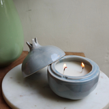 Handmade ceramic sea breeze scented candle 
