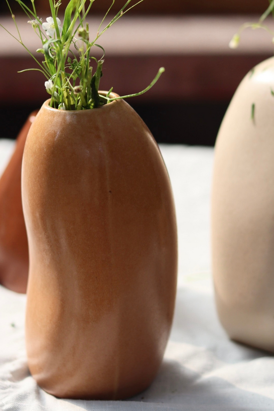 Handmade mistif rust vase