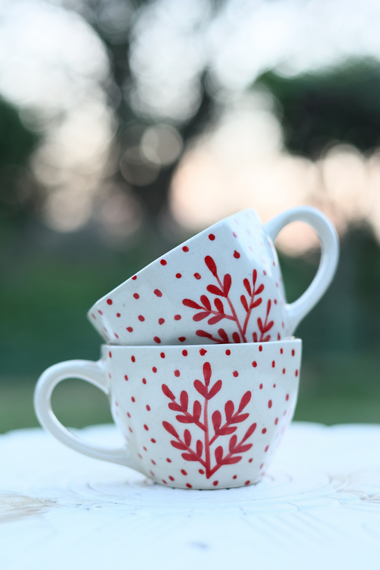 Ceramic coffee mugs 