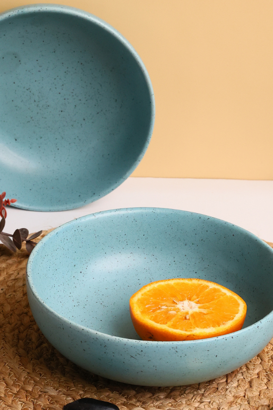 Dinnerware teal curry bowls 