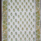 Green Motif Block Print Table Runner