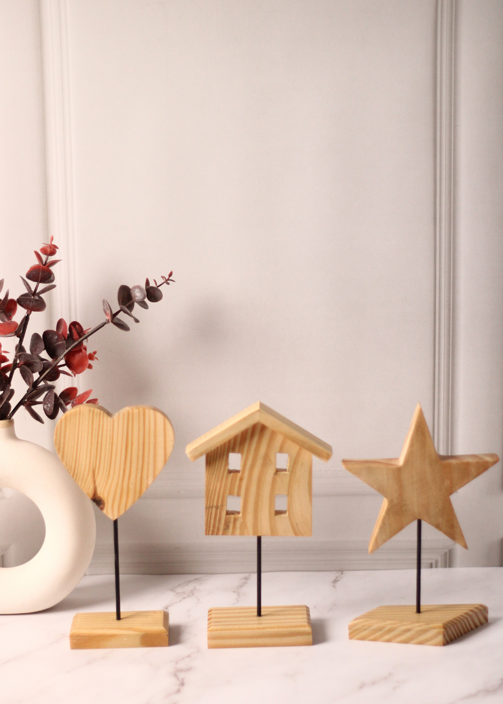 Wooden Star Stand