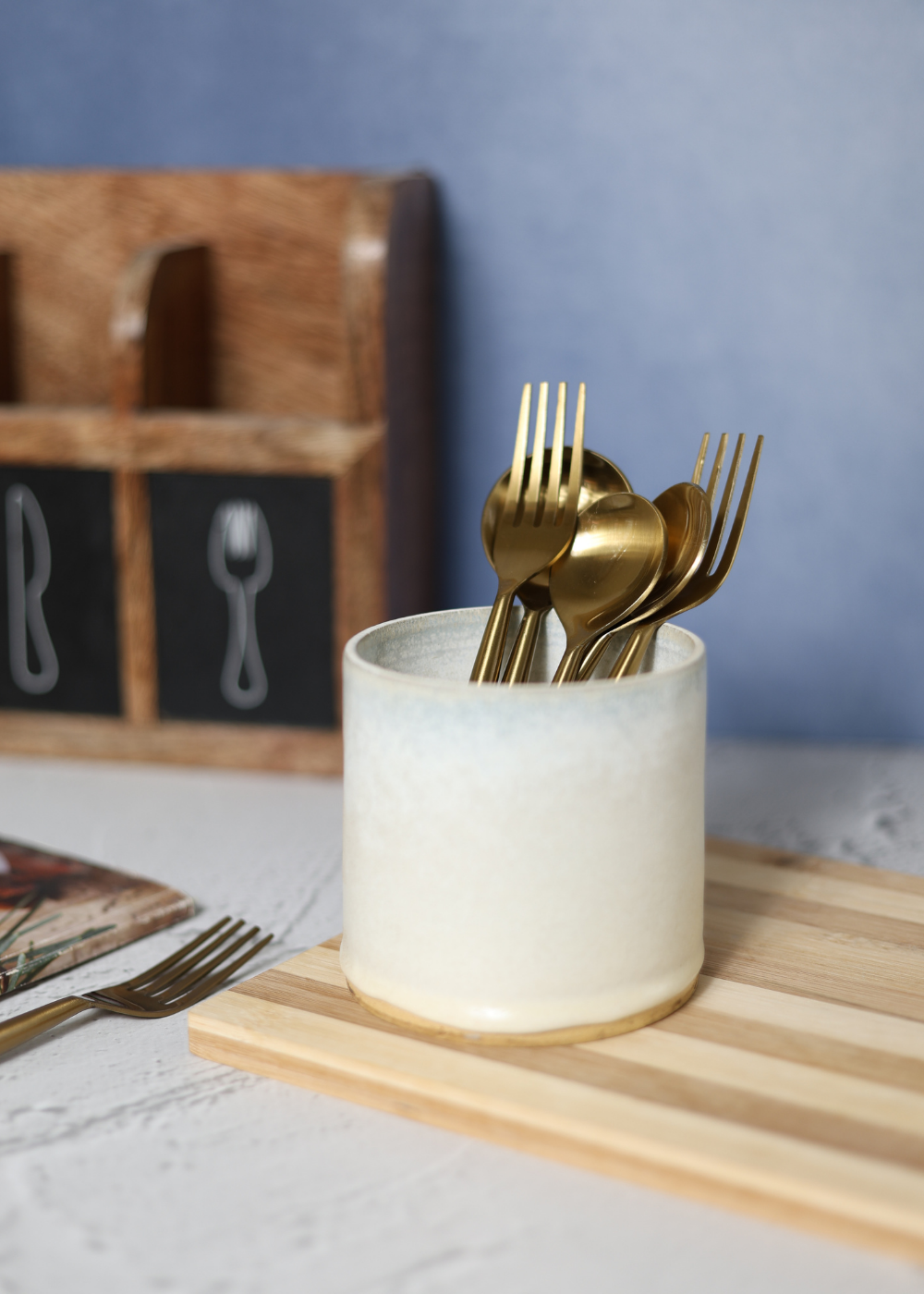 Basic Ceramic Cutlery Holder
