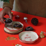 Joy handmade ceramic dessert plates