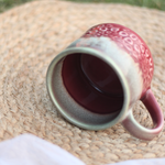 Coffee mug on surface 