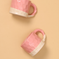 Pink Handmoulded Mug