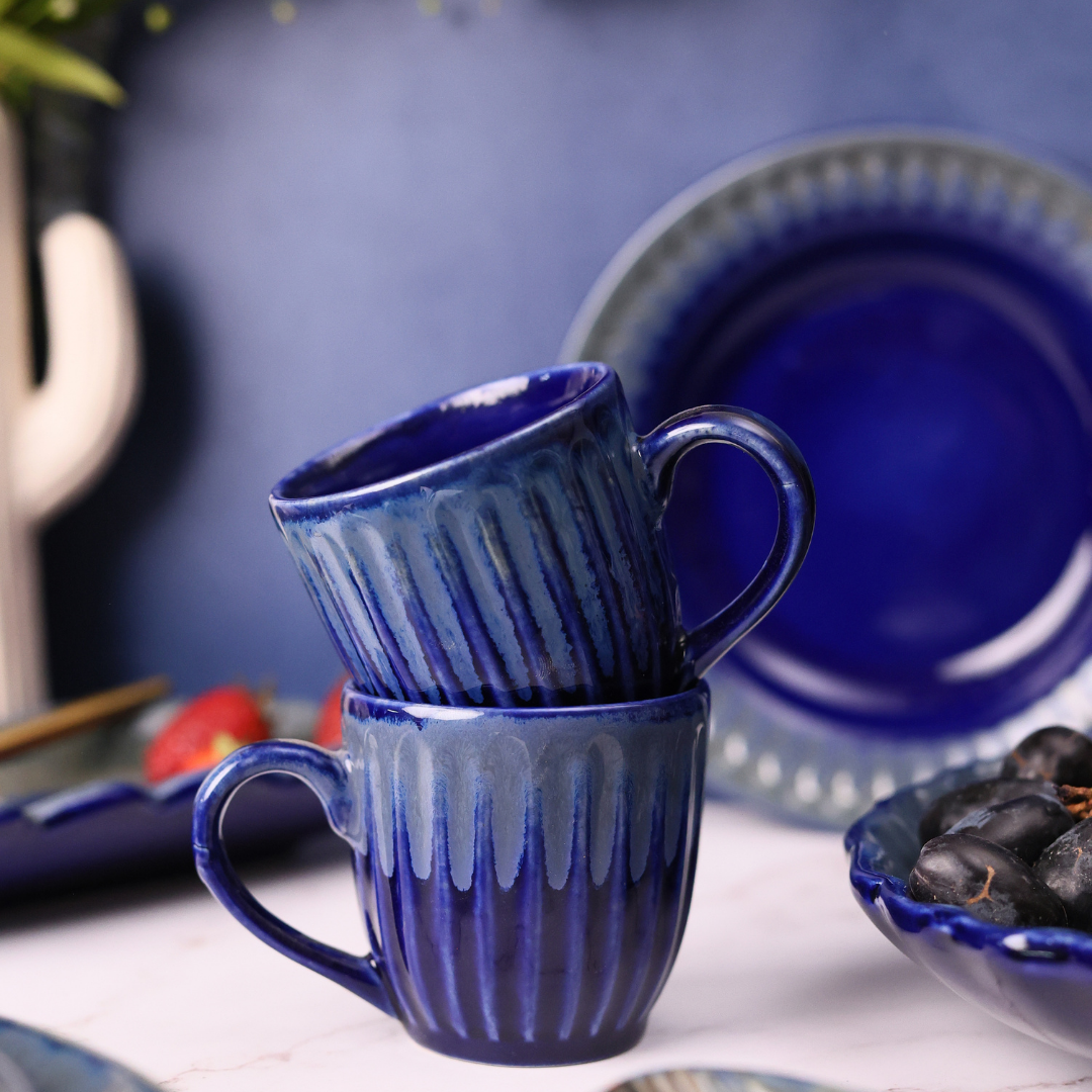 Chai cups royal blue 