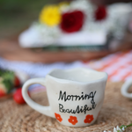 Morning beautiful coffee mug 