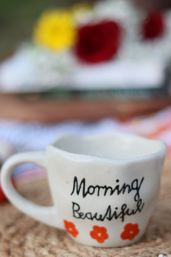 Morning beautiful coffee mug 